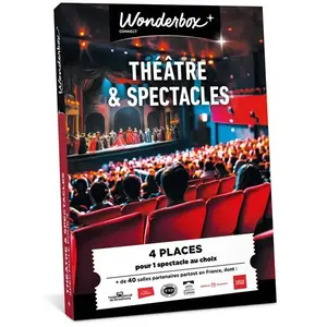 Comparateur de prix : Coffret cadeau Wonderbox Théâtre et Spectacles pour 4 personnes