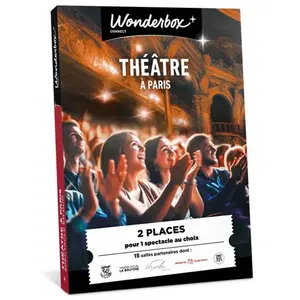 Coffret cadeau Wonderbox Théâtre à Paris pour 2 personnes pas cher