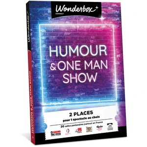 Coffret cadeau Wonderbox Humour & One Man Show pour 2 personnes pas cher