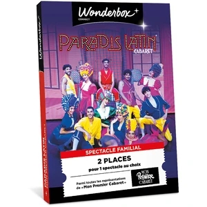 Wonderbox Paradis Latin - Spectacle en famille 1 adulte et 1 enfant pas cher