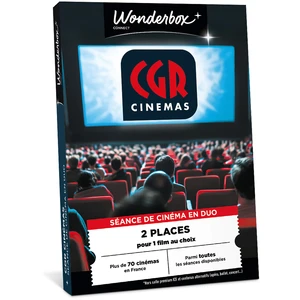 Wonderbox CGR Cinémas - Séance de cinéma en duo pas cher
