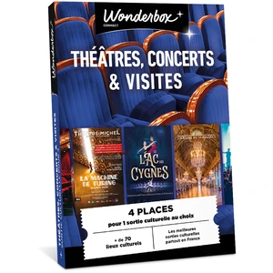 Wonderbox Théâtre, concerts & visites - Sortie culturelle pour 4 personnes pas cher