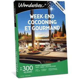 Wonderbox Week-End Cocooning Et Gourmand pas cher