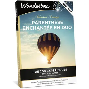 Wonderbox Parenthèse enchantée en duo pas cher