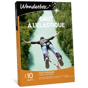 Coffret cadeau Wonderbox Saut à l'élastique pas cher