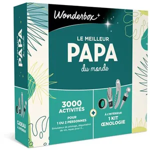 Coffret Cadeau Wonderbox Le meilleur papa du mondeVendu parfnac
