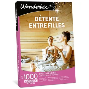 Coffret cadeau Wonderbox Détente entre filles pas cher