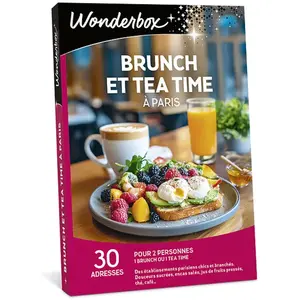 Wonderbox Brunch & Tea time à Paris pas cher