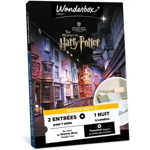 Non communiqué E-coffret Wonderbox Séjour pour 2 personnes Studio Warner Harry PotterVendu parfnac