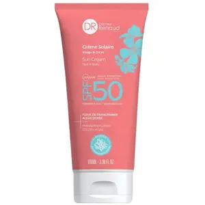 Dr Renaud - Crème Solaire Visage & Corps SPF50 Protection solaire 100 ... pas cher