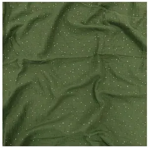 GENERIQUE TISSU GLIT DOUBLE GAZE PAILLETE OR vendu au mètre(...) - PIMIZFOUGERE