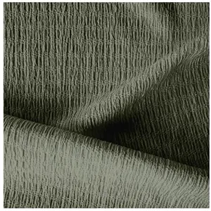 GENERIQUE Tissu crépon uni vendu au mètre(...) - crépon kaki