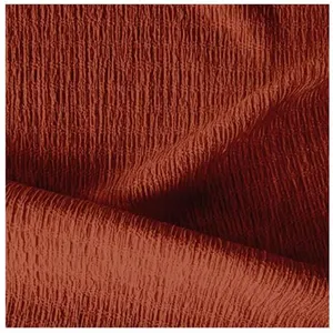 GENERIQUE Tissu crépon uni vendu au mètre(...) - crépon fauve