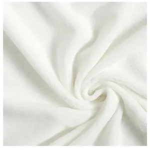 GENERIQUE Tissu Micro Eponge Bambou vendu au mètre - Ecru