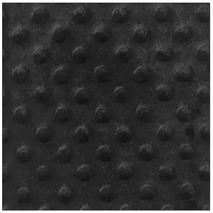 GENERIQUE Tissu polaire minky vendu au mètre(...) - Noir