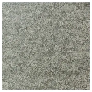 GENERIQUE Tissu éponge bouclette coton vendu au mètre(...) - Gris