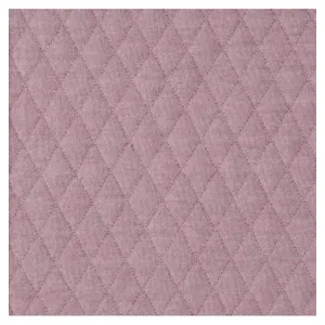 GENERIQUE Tissu jersey matelassé losange vendu au mètre(...) - Rose