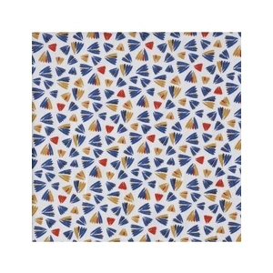 GENERIQUE Tissu coton Eventail Zanteme vendu au mètre(...) - Multicolore