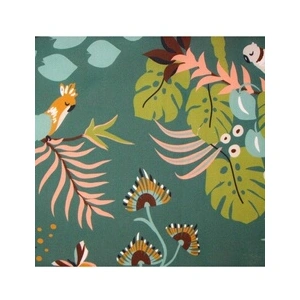 GENERIQUE Tissu coton enfant Forêt vendu au mètre(...) - Bleu