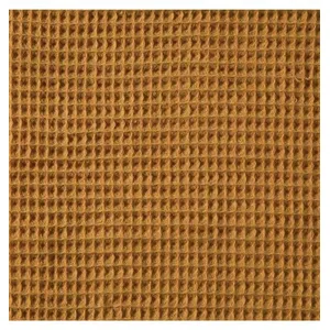 GENERIQUE Tissu coton Nid d'Abeille vendu au mètre(...) - Camel Marron