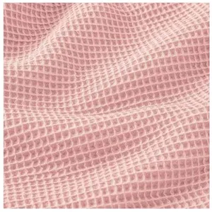 GENERIQUE Tissu coton nid d'abeille maille vendu au mètre(...) - UNI LIN
