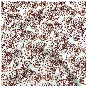GENERIQUE Tissu viscose petites feuilles vendu au mètre(...) - pistrelloblanc