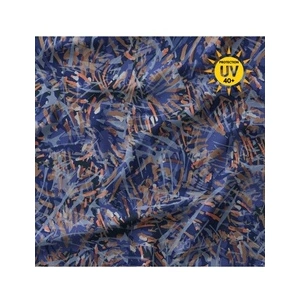 Tissu lycra maillot de bain bleu vendu au mètre(...) - Bleu (08)