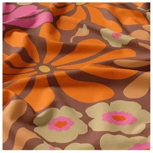 Tissu viscose imprimé pétales vendu au mètre(...) - SANDRMARRON