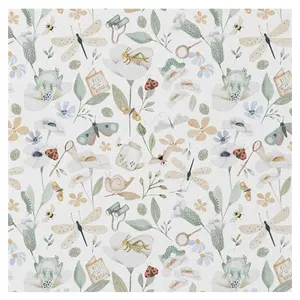 Tissu coton impression numérique champètre vendu au mètre(...) - 0001 ...