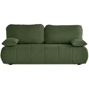 BEST MOBILIER Harper - canapé 3 places convertible avec coffre en tissu texturé TU pas cher