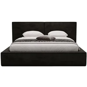 Comparateur de prix : Eros - lit coffre - 180x200 cm - sommier inclus - en velours