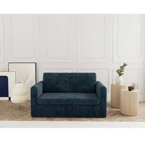 BESTMOBILIER Marilia - canapé 2 places convertible déplimousse en velo... pas cher