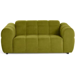 LISA DESIGN Ray - canapé droit 2 places en velours texturé TU pas cher