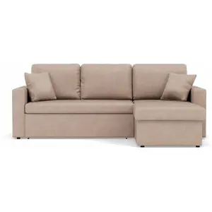 Bestmobilier Cyrus - Canapé d'angle réversible 4 places - convertible ...