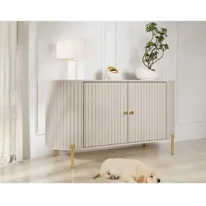 Comparateur de prix : Jaime - buffet bas 139 cm - 2 portes et 1 étagère