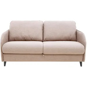 Comparateur de prix : BESTMOBILIER Cosmos - canapé 3 places convertible - couchage quotidien matelas 11 cm - en tissu TU