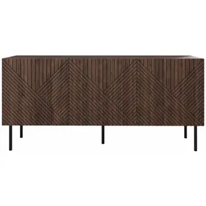 Comparateur de prix : BESTMOBILIER Salvador - buffet bas - bois - 150 cm - best mobilier - bois SALVADOR
