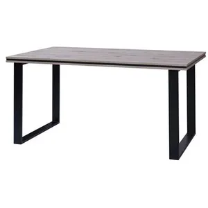 Comparateur de prix : BESTMOBILIER Otis - table à manger - bois gris - 180 cm - style contemporain Couleur - Bois