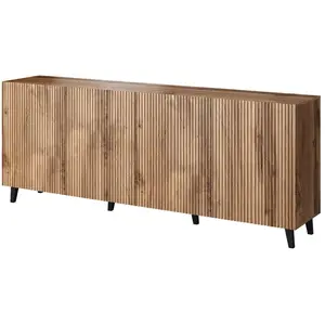 Comparateur de prix : Come - buffet bas - bois - 200 cm - style contemporain - Best Mobilier