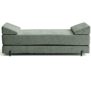 Non communiqué Brescia - banquette 3 places convertible en tissu velours relief - Vert
