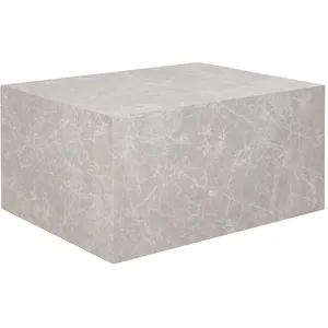 Comparateur de prix : Pula - table basse - effet marbre - 80 cm - lisa design - beige PULA