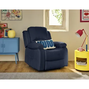 Comparateur de prix : Bestmobilier Armand - fauteuil relax en velours côtelé
