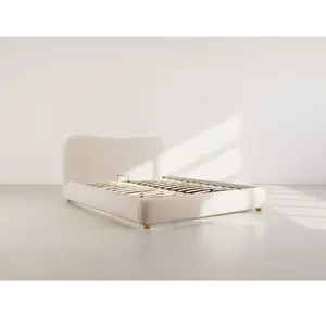 Comparateur de prix : BestMobilier Hugo - lit coffre - 160x200 cm - en velours texturé - Beige