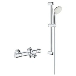 Grohe - Robinet thermostatique bain Grotherm 800 avec ensemble de douc... pas cher
