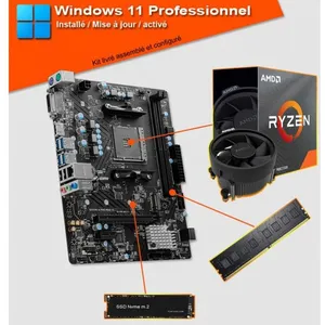 MARQUEL Kit Upgrade évolution PC AMD Ryzen 5 3,6Ghz - Radeon Vega 8 Gr...Vendu parcdiscount