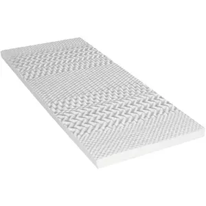 Comparateur de prix : Maison Aubertin Surmatelas 6 cm Mémoire de forme 7 zones de confort 90x190 cm