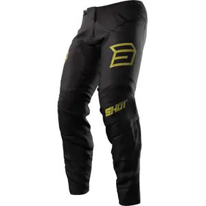 Shot Devo Army Pantalon de motocross, noir-or, taille 26 pour Hommes pas cher