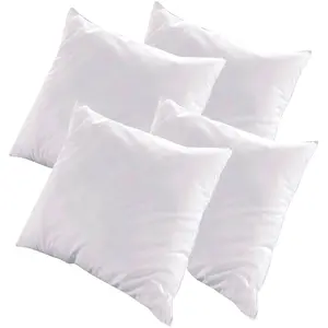 Comparateur de prix : Non communiqué Bellecour - Lot de 4 oreillers alaska - fibres creuses polyester - mi-ferme - 60 x 60 cm