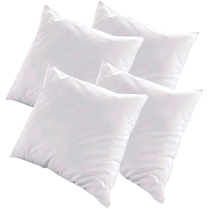 Comparateur de prix : Non communiqué Olympe - Lot de 4 oreillers natura - duvet & plumes - mi-fermes - 65 x 65 cm