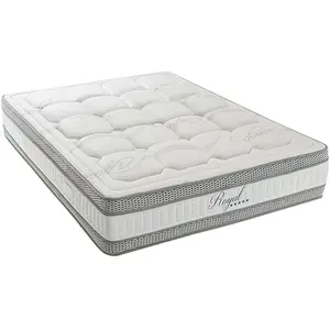 Matelas en mousse à mémoire de forme soutien mi-ferme blanc 180x200 cm